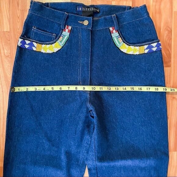 VTG I.B. Diffusion mom Jeans tapered leg med wash - Picture 13 of 13
